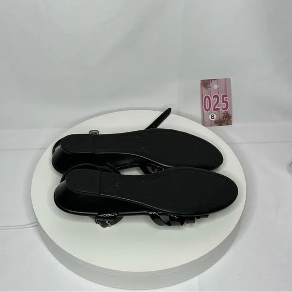 NW/OT SAS Tripad Comfort Strippy Black Patent Sandal Size 9.5 Slim - Picture 10 of 16